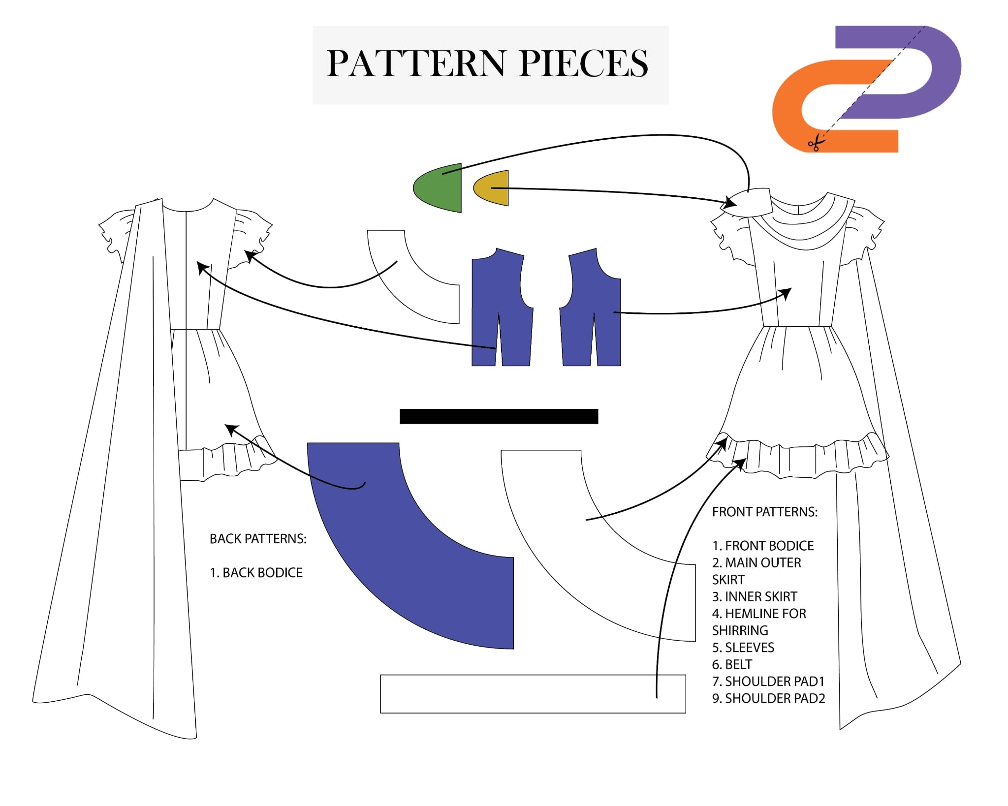Akazukin Chacha Cosplay Pattern