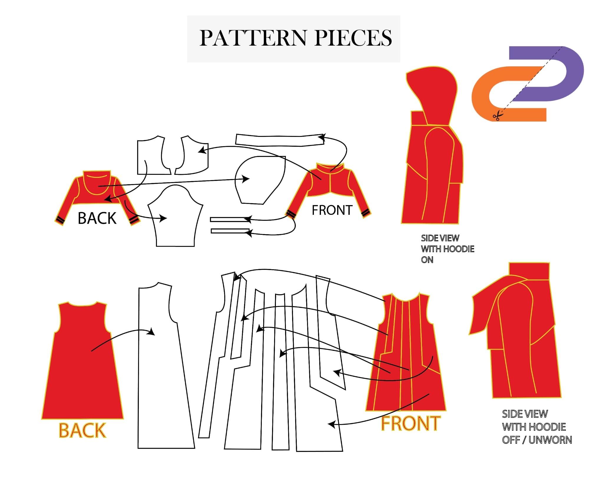One Piece - Egghead Cosplay Sewing Pattern