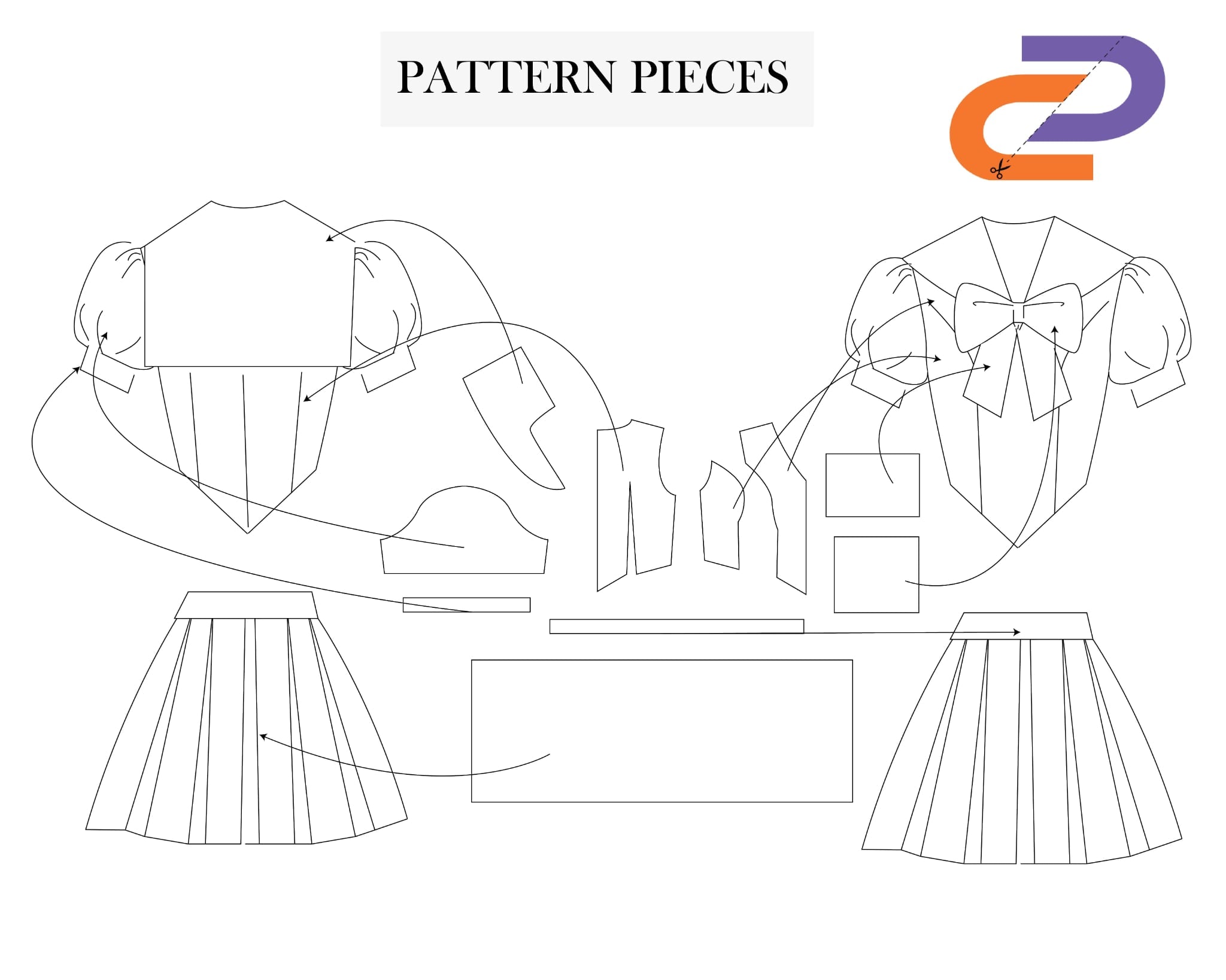 Sailor Moon – Usagi Tsukino Cosplay
Pattern